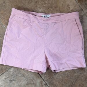 White House Black Market Light Pink High Waist Shorts